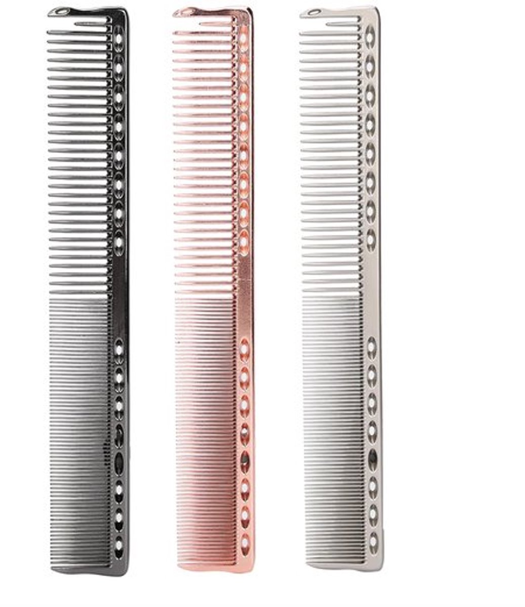 Set 20x5x2 - 3 Stuks - Ruime & Fijne Tand - Antistatisch Aluminium