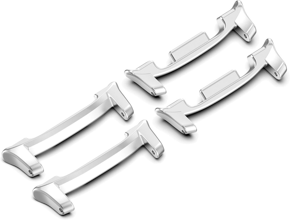 Metalen Armband Verbindingen voor Samsung Galaxy Watch 8 en Classic - Roestvrijstalen Accessoires voor Horloges, Duurzaam en Stijlvol