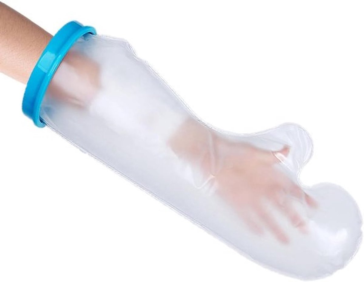 Waterdichte armbescherming voor douche - herbruikbaar - 1 stuk
