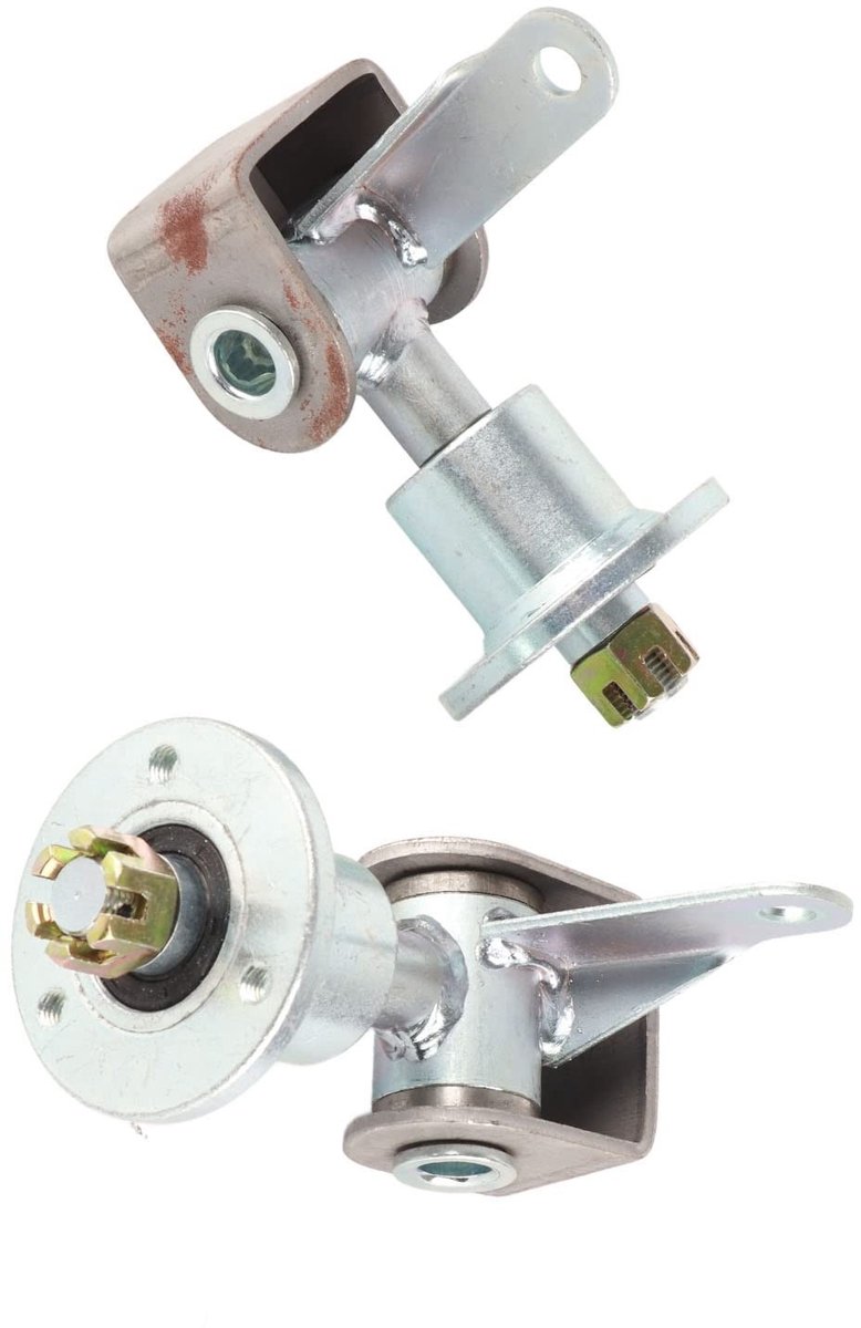 Dailygoods - Go Kart Wielen - Duurzame Voorwielas - Met 17mm Spindel en 3 Stiften - ATV en Quad - Hoogwaardige kwaliteit - Geschikt voor racen - Voor