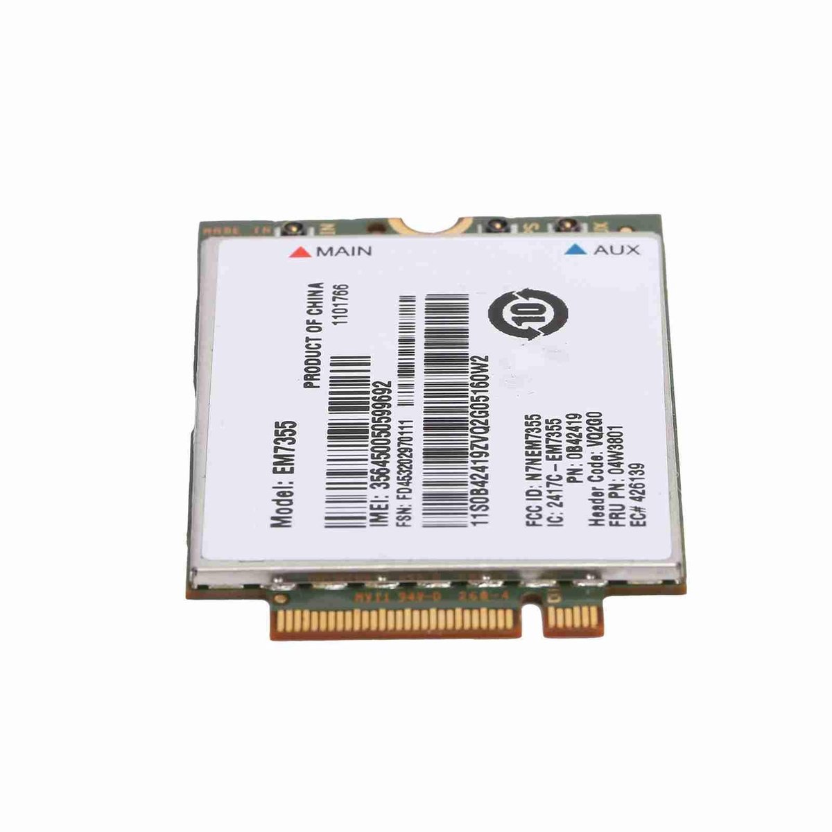 Dailygoods - WiFi-kaart Draadloze Netwerkadapter - Hoge snelheid - Compact formaat - Ondersteunt meerdere frequenties - Geschikt voor laptops - Ideaal