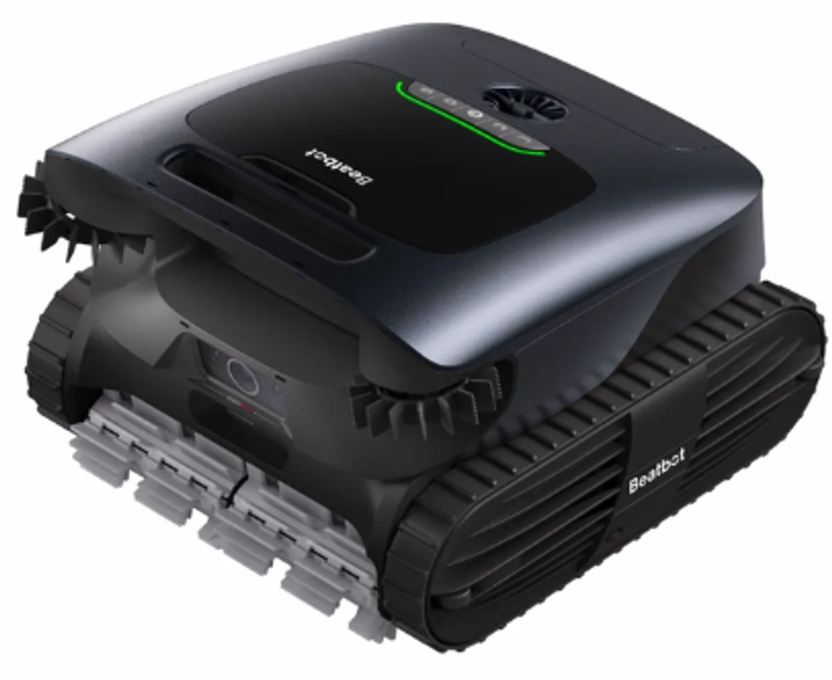 Beatbot AquaSense Pro Zwembadrobot - Draadloos - Reinigt Bodem, Wanden, Waterlijn & Oppervlak - 5-in-1 Intelligente Navigatie - Krachtigste Accu - Tot 9.5 Uur Werktijd