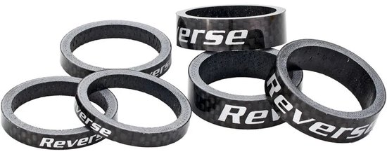 Reverse Components Carbono Spacers Balhoofdset Zilver 5-10 mm — afbeelding 2