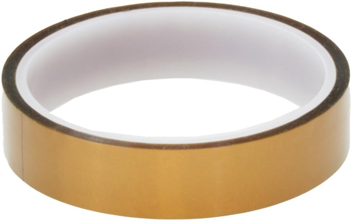 Hoogwaardige 20mm x 100ft Polyimide Tape voor Hoge Temperatuur - Hittebestendige Plakband voor Elektronica en Hobbyprojecten