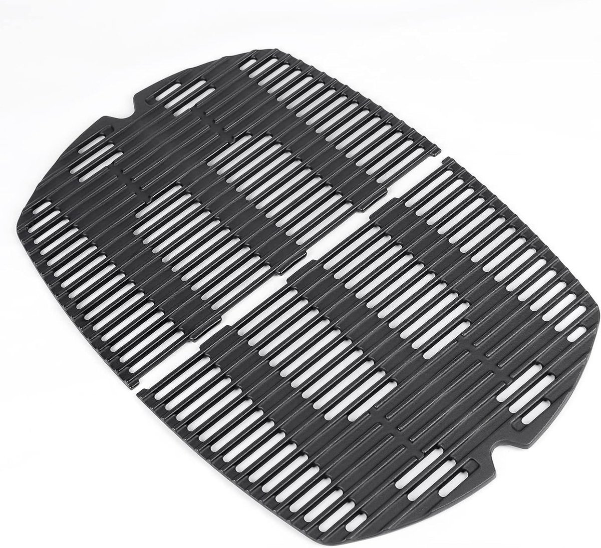 Grillrooster van Gietijzer voor Weber Q300 en Q320 Series - 2 Stuks, Geschikt voor Gasgrills, 63.5 x 45 cm, Duurzaam en Hoogwaardige Accessoires