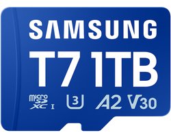 Samsung T7 - 1 TB - MicroSDXC - UHS-I