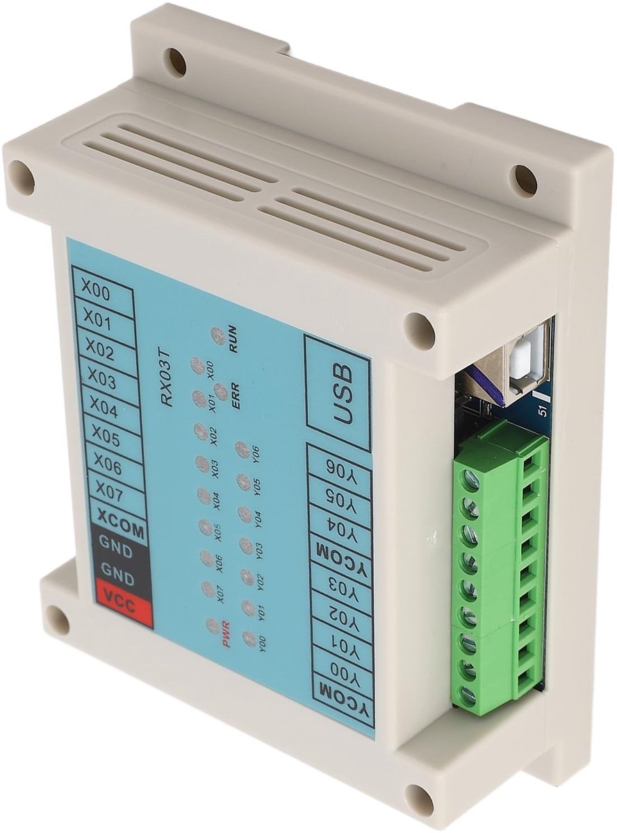 Allecto - PLC-besturing - Programmeerbare Logische Controller - Snelle Locatie van Naderingsschakelaars - 12V-24V - Industriële Softwaresimulatie -...
