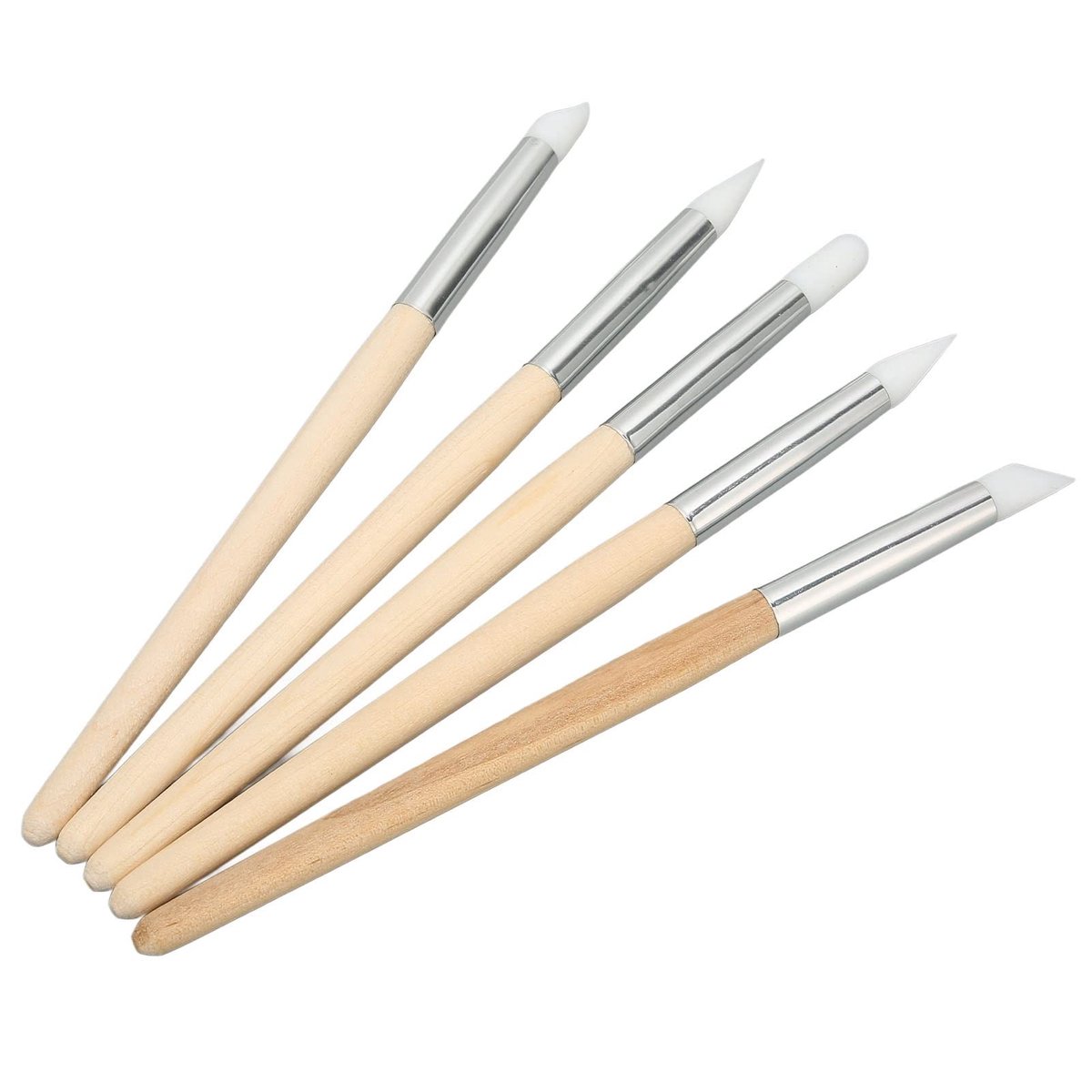 Allecto - Kraspenseel Pen - Horloge Reiniging - 5 Stuks - Sieraden Onderhoud - Roest en Corrosie Verwijderen - Geschikt voor Horlogemakers