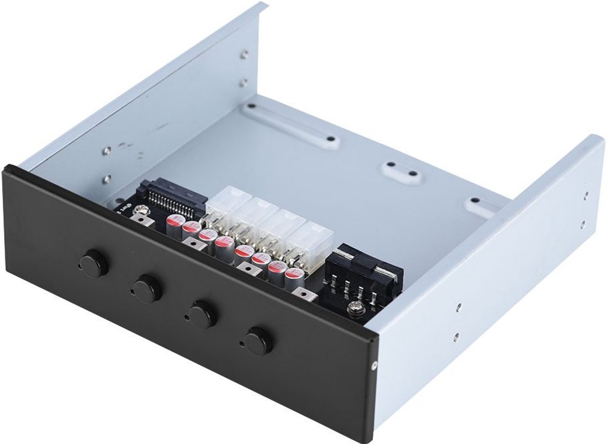 Allecto - HDD Power Control Switch - 4 Switches - Voor desktop PC - Hard Drive Switcher - Praktisch en efficiënt - Geschikt voor opti...