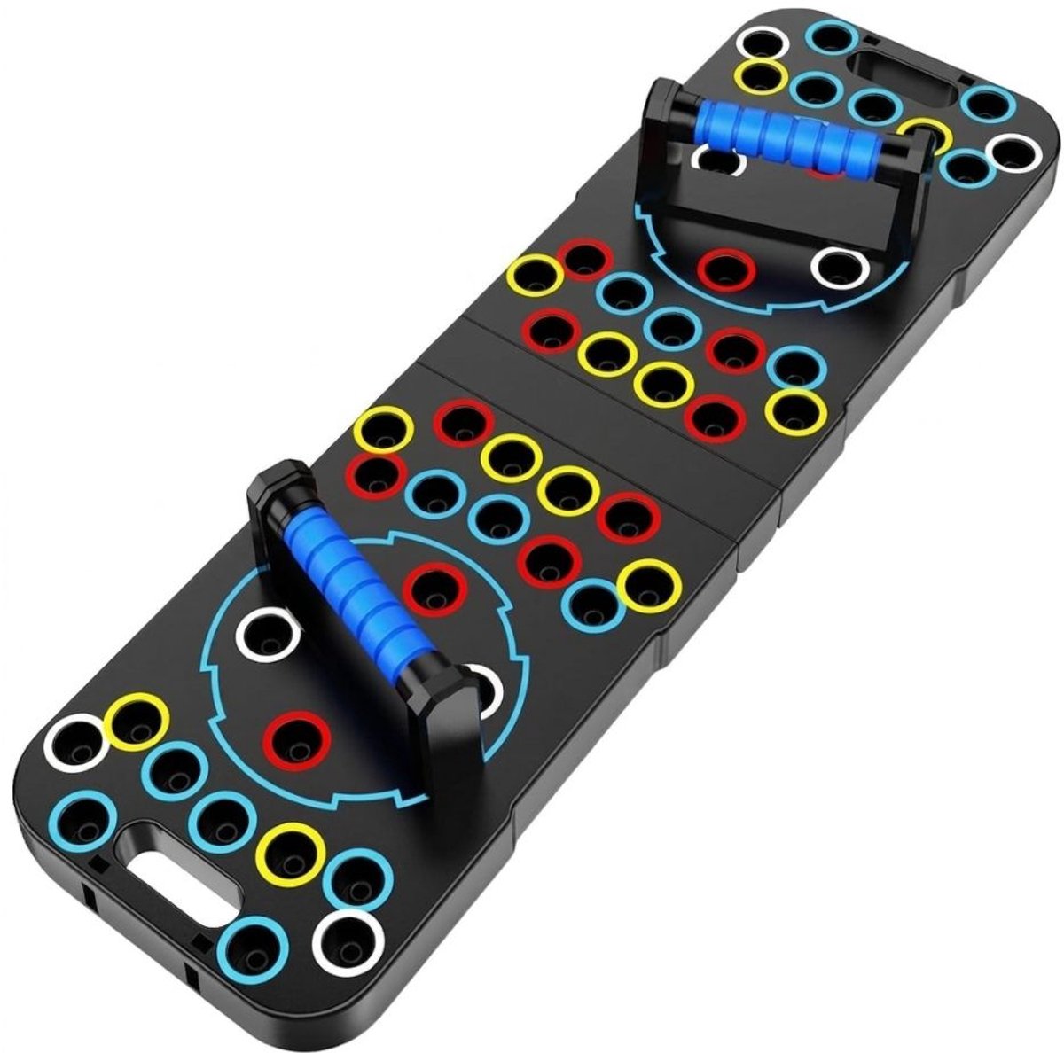 KAD® Push Up Bord - Parallettes - Push Up Board - Zwart - 40cm x 25cm x 6cm