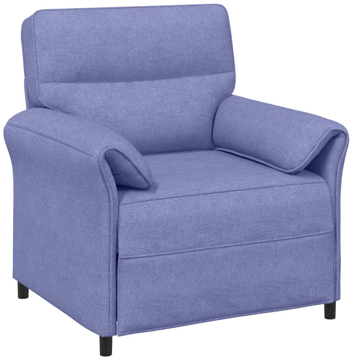 vidaXL - Bank - 100% - polyester - metalen - frame - MDF, - Multiplex