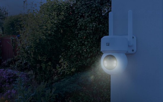 Slimme Buiten WiFi Bewakingscamera Set (2 stuks) - Draadloos, 360° Zicht, Nachtzicht & Bewegingsmelder — afbeelding 4