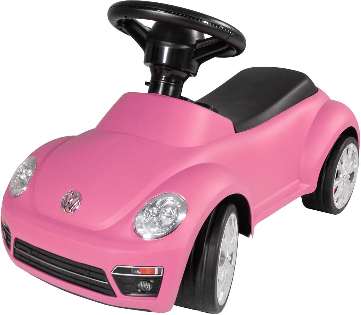 Glijauto Peuter - Kindervoertuig Loopauto - Buiten Spelen - Kantelbeveiliging - 70 cm Lengte - Roze