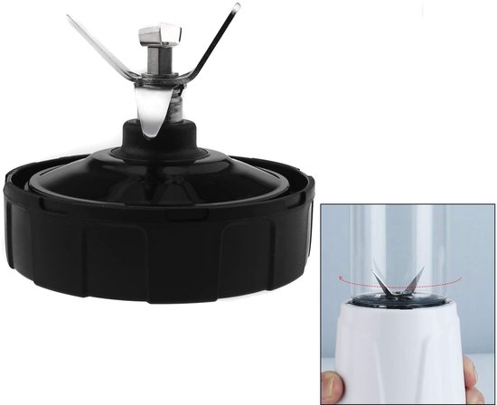 Dailygoods - Fin Vervanging Extractor Blade - Roestvrij Staal - Beter Mengresultaat - Geschikt voor Nutri Ninja - Duurzaam en Waterdicht - Hoogwaardig... van Dailygoods — afbeelding 4