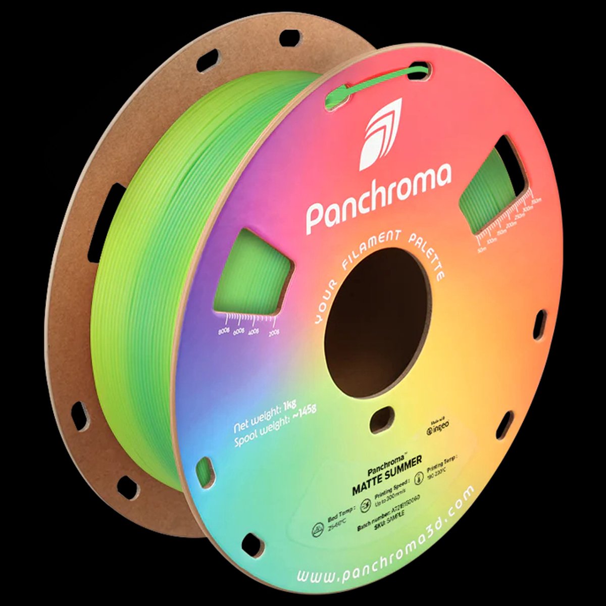 Polymaker Panchroma Gradient Summer Matte PLA 3D filament 1,75mm 1kg