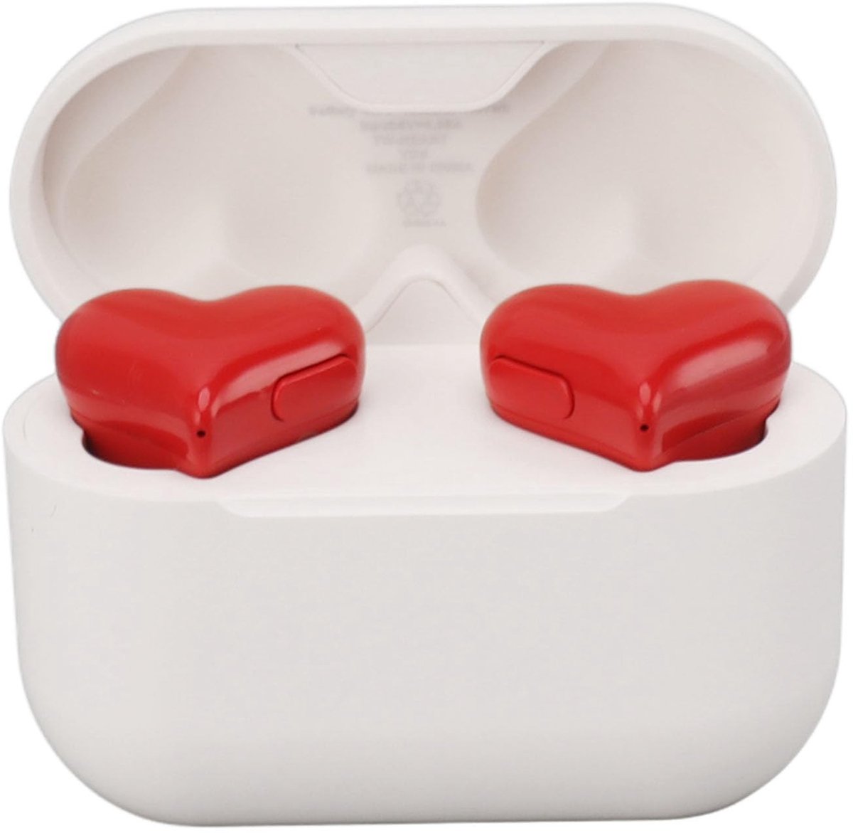 Dailygoods - Hartvormige Draadloze Bluetooth Oordopjes met Ruisonderdrukking