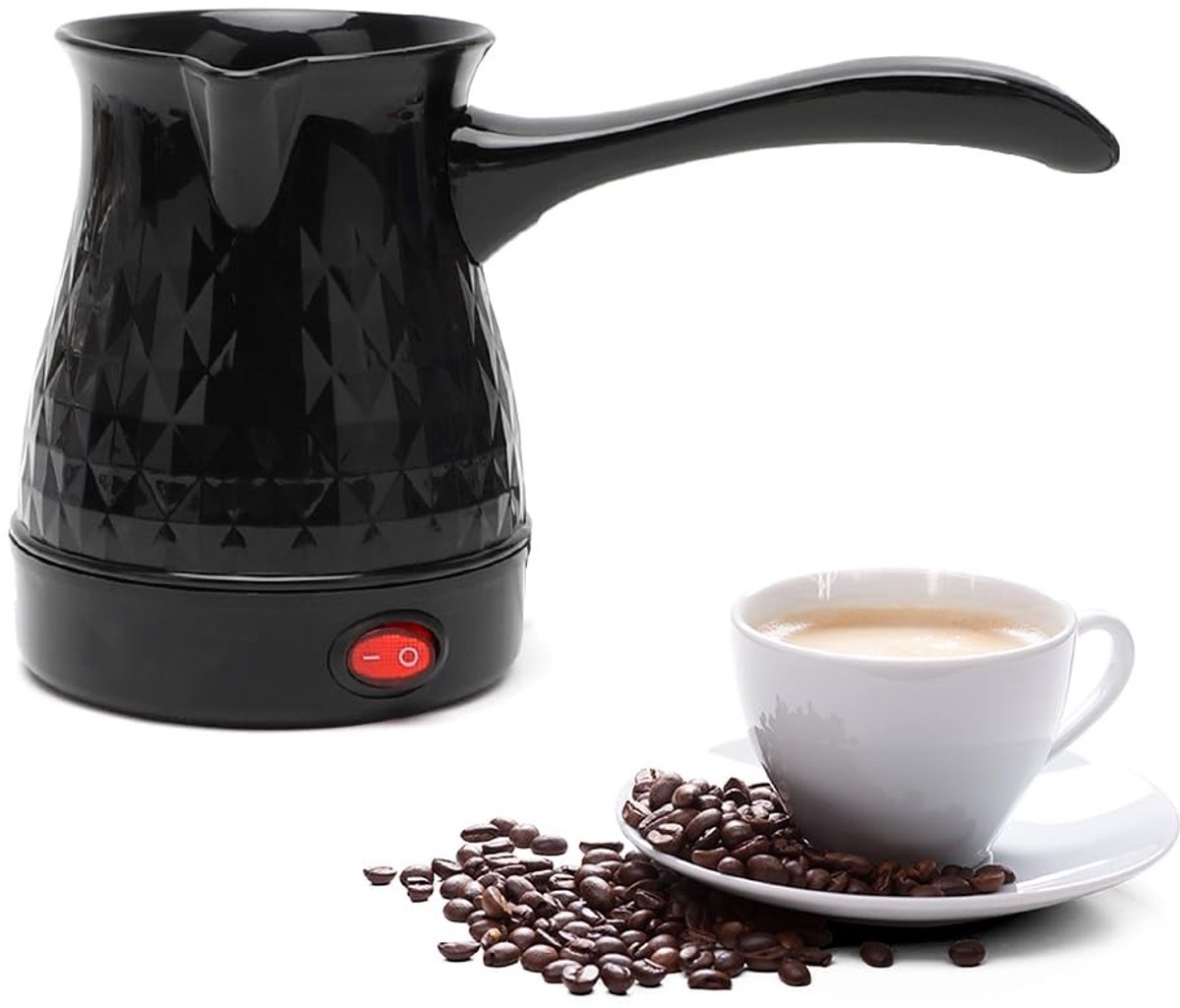 Dailygoods - Elektrische Turkse Koffiekan 500 ml voor Inductie