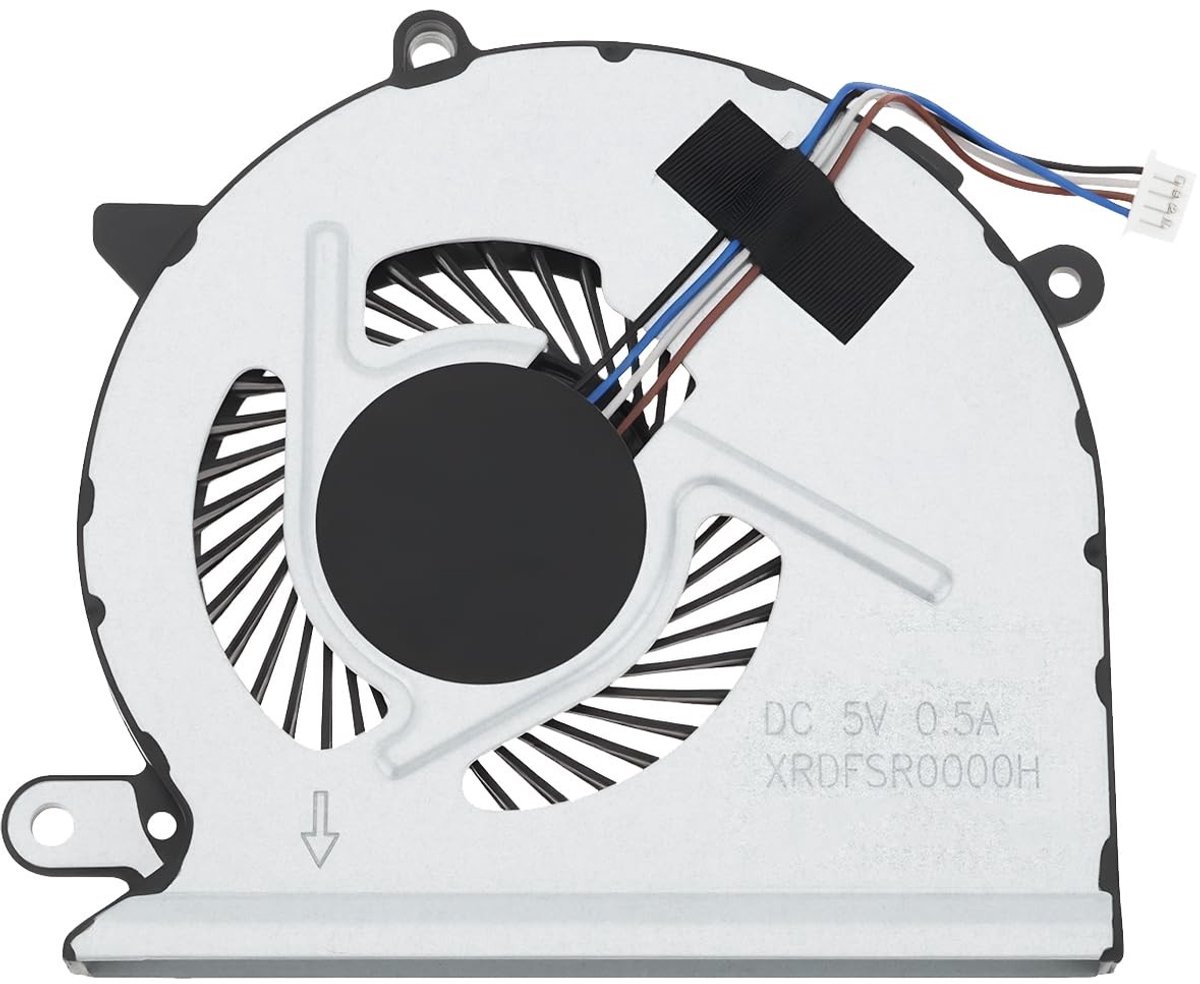 Dailygoods - Laptop CPU Koelventilator - Hoogwaardige Koeling - 4Pin - Geschikt voor HP Pavilion 15-CC 15-CD - Verbetert Koelingsefficiëntie - Betrouw...