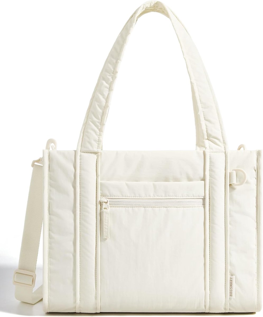 Dames Handtas Schoudertas Lichtgewicht Kleine Shopper met Rits voor Werk School Reizen