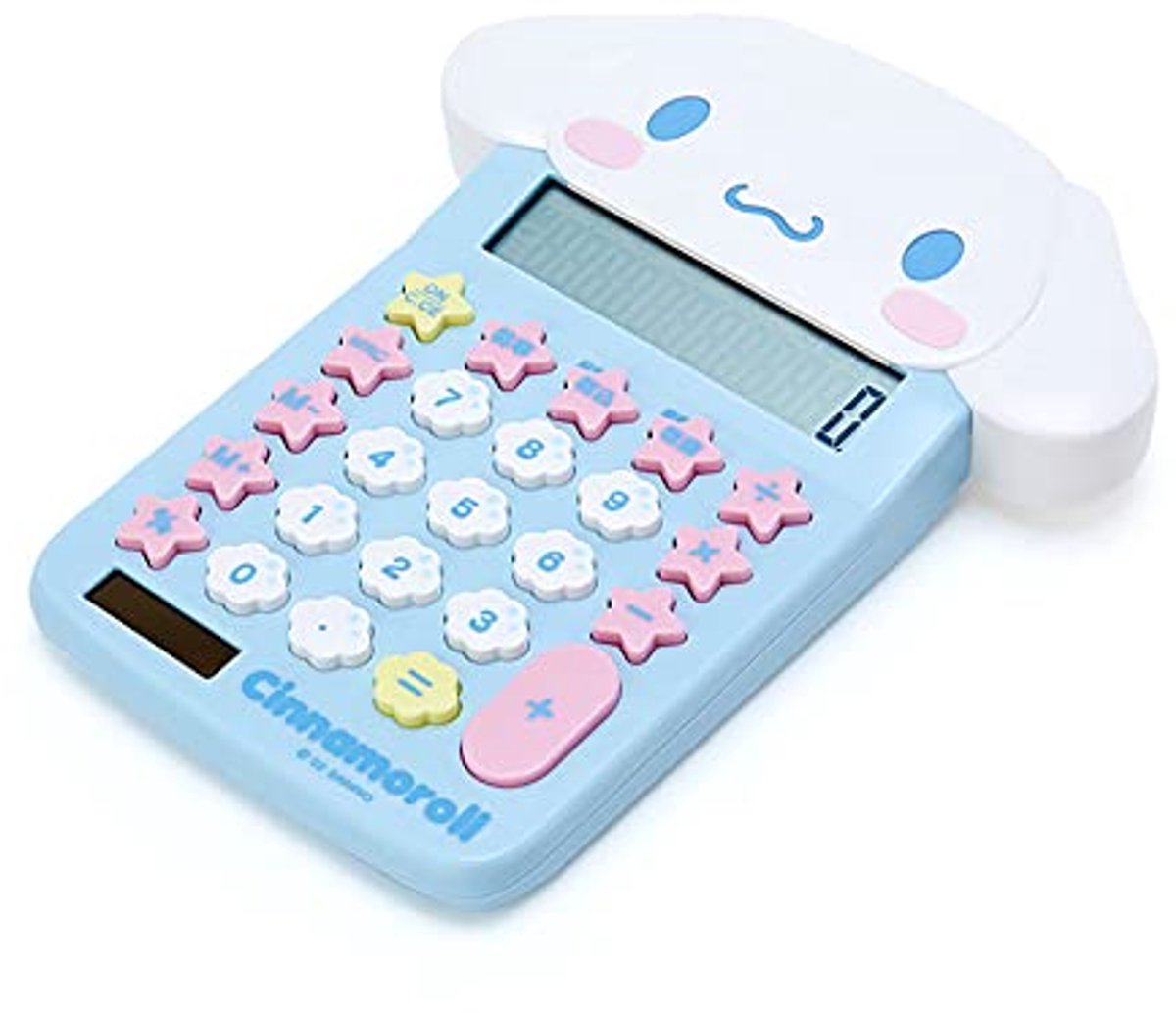 Rekenmachine - Cijferhulp - Rekenen - Zonne-energie - 14 cm - Wit