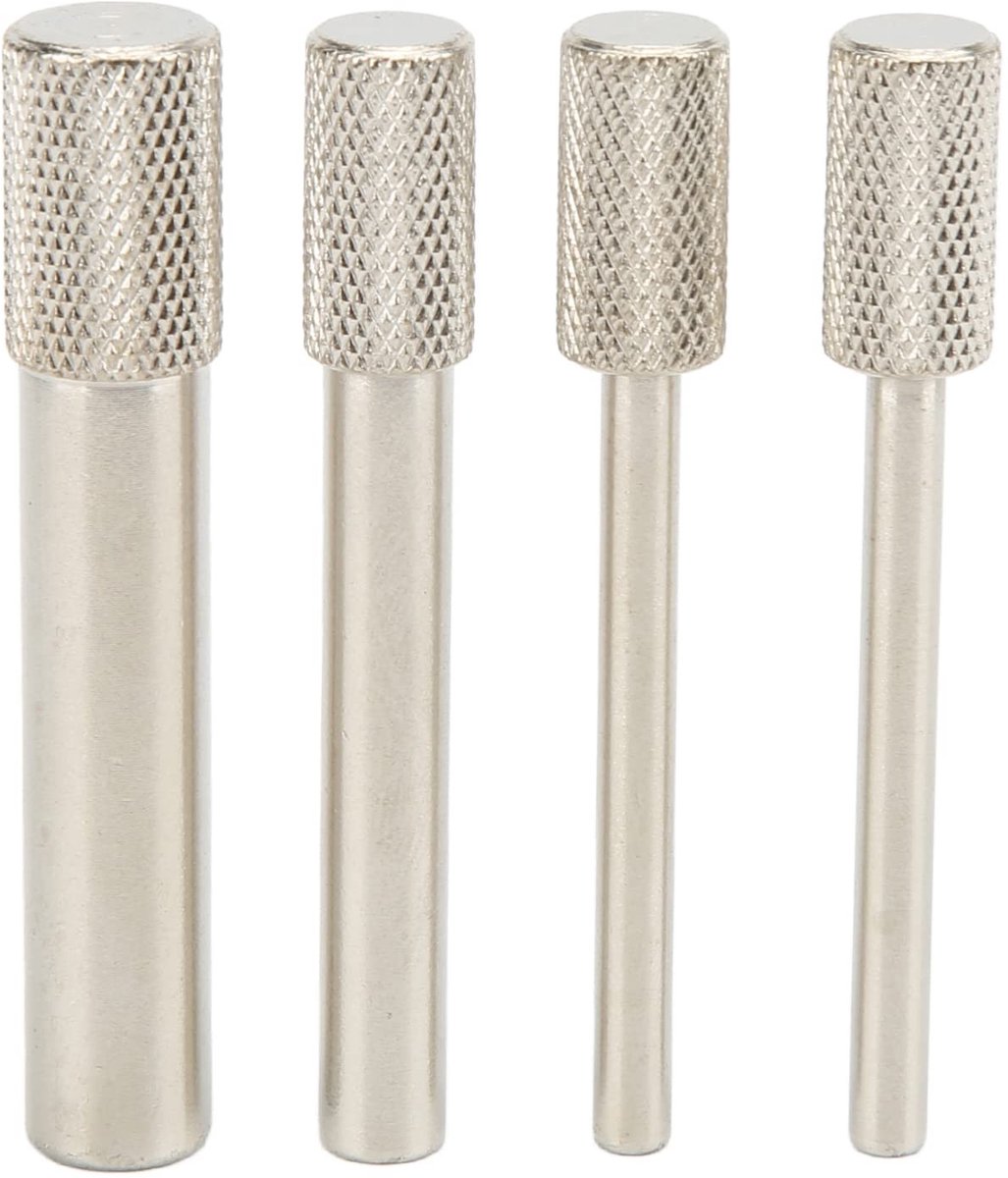 Dailygoods- Timing Borgpen Set 4 Stuks - Metalen Borgpen - Vervanging voor Citroën 1.4/1.6 HDi - Motor Borgpen Set - Geschikt voor DV4TD/DV6TED4 - Hoogwaardige Kwaliteit - Motorborgpen