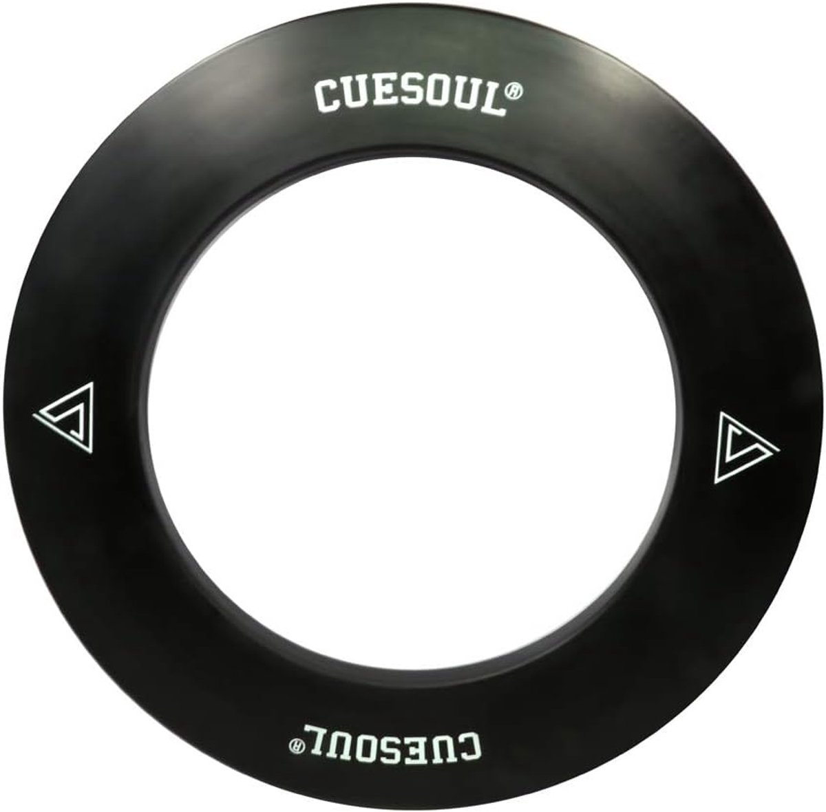 Dartbord Rand - Muurdecoratie - Bescherming - Hoge Dichtheid Schuim - 68.5 cm Diameter - Zwart
