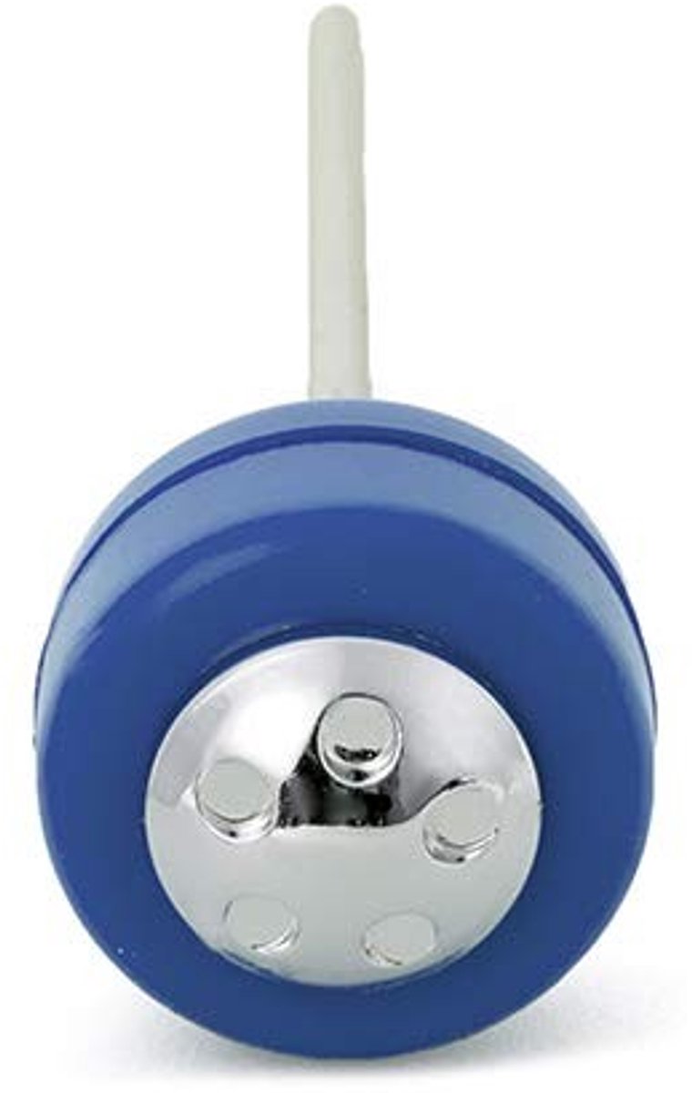 Dailygoods- Drumbeater Hoogwaardige Percussie Hamer - Drumstick Houder - Duurzaam - Siliconen Hoofd - Blauw - 20 x 5 x 5 cm