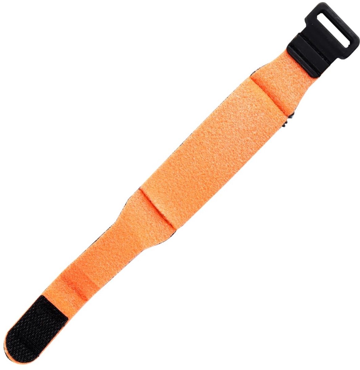 Dailygoods- Snaar Demper Eenvoudig te Installeren - Geluidsreductie Band - Demping Band - Kunststof - 215mm - Oranje - Geluidsdemper