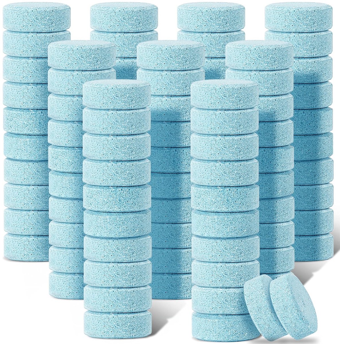 Dailygoods- Wasmachine Tabletten 100 Stuks - Geconcentreerde Bruistabletten - Ruitenwisser Reiniging - Auto/Kitchen Glas - Effectieve Vuilverwijdering - Beschermend Reinigingshulpmiddel - Reinigingstabletten