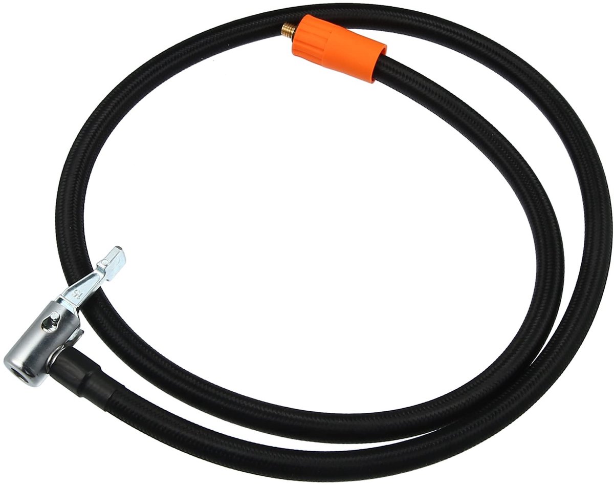 Dailygoods - 1m Bandenpomp Verlengslang met Lock Chuck Adapter
