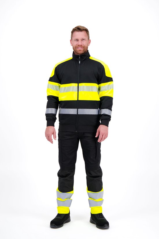 Herock KARIS HIGH VIZ SWEATER Jaune L
