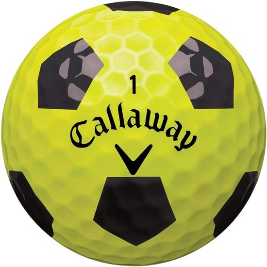 Golfballen - Zachte Ballen - Sport Spelen - 4-delige Constructie - 12 Stuks - Geel Zwart — afbeelding 3
