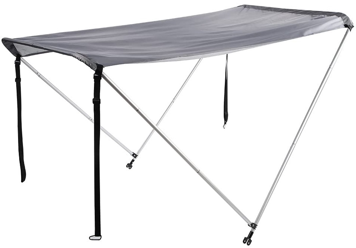 Dailygoods- Kajakluifel - Regenbestendig - Opvouwbaar - Aluminiumlegering - UV-bescherming - Eenvoudige installatie - Bootzonbescherming