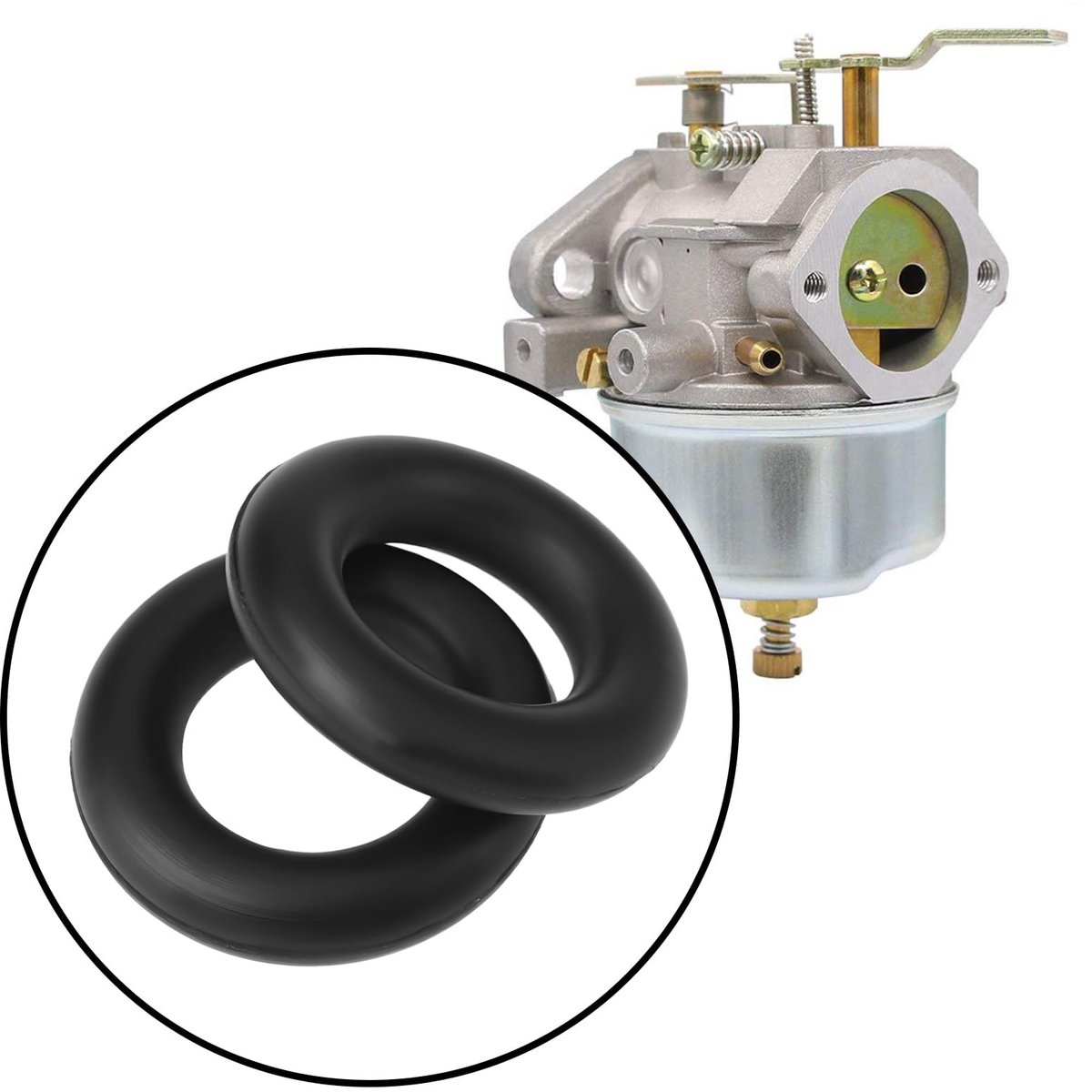 Dailygoods - Set van 25 Motor Carburateur O-ringen 632547 Nitril Rubber