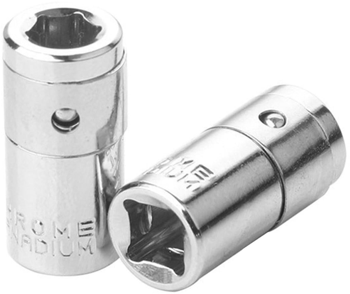 Dailygoods - 1/4 Vierkante Aandrijving naar 1/4 Zeskant Impactadapter Set van 2