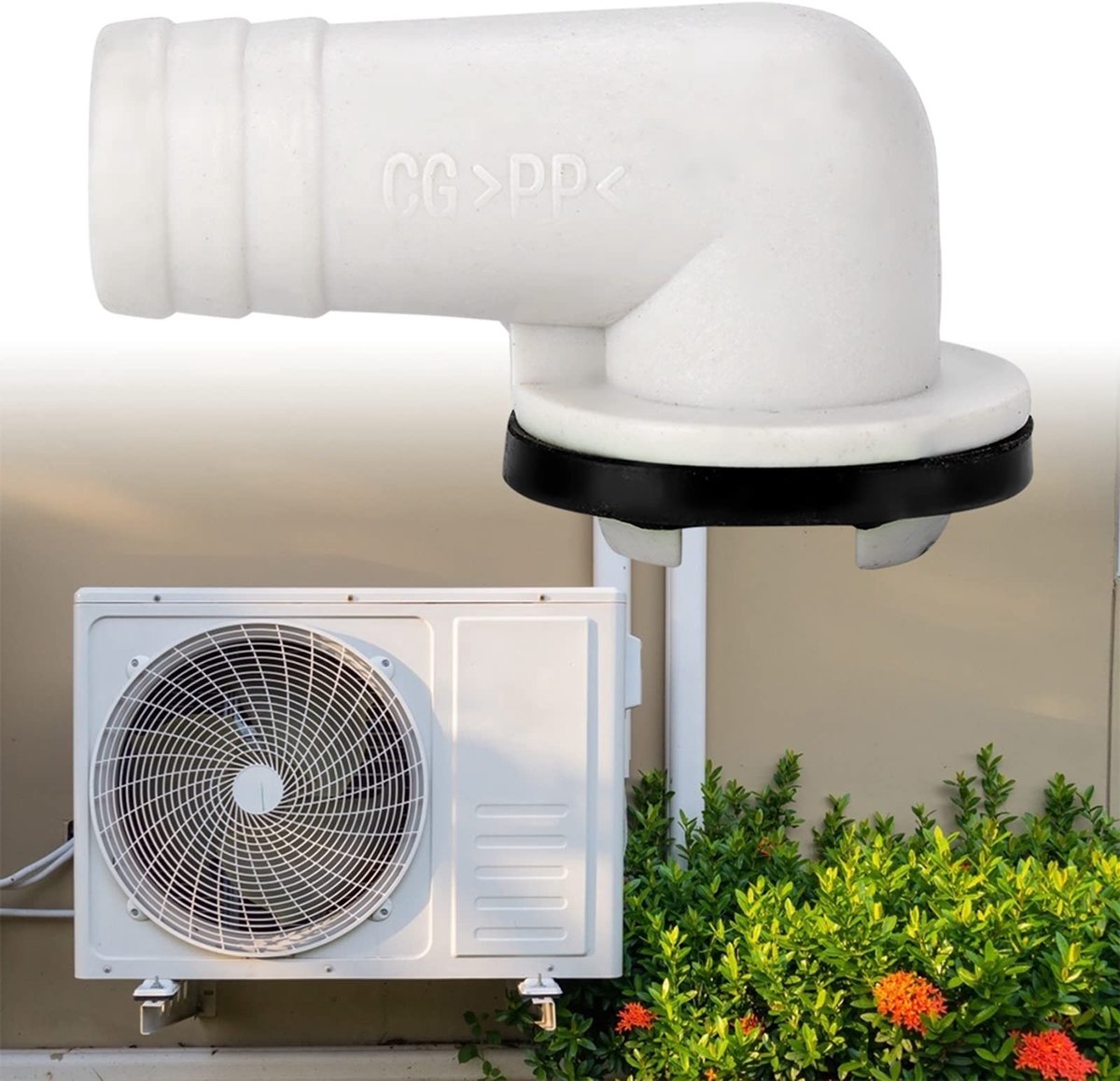 Dailygoods- Afvoerpijp Universele Toepassing - Airconditioner Connector - Duurzaam ABS - Eenvoudig te Installeren - Geurloos - Roest- en Hittebestendig - Afvoerbuis