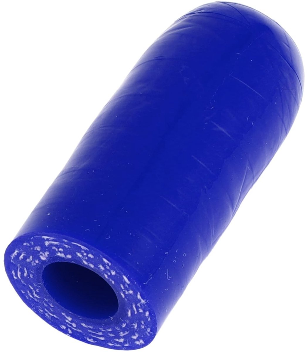 Dailygoods- Siliconen Slang - 30 mm Lengte - 10 mm Binnendiameter - Hoge Temperatuur Weerstand - Meerlaags Weefsel - Blauw - Gloednieuw - Slangafsluiter