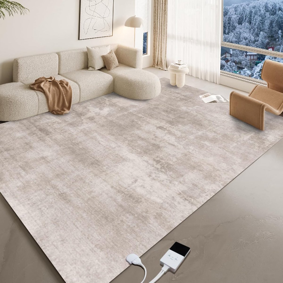 Elektrisch Verwarmde Vloer - Warm tapijt - Ruimte verwarmen - Snelle warmte - 200x140 cm - Wangshi