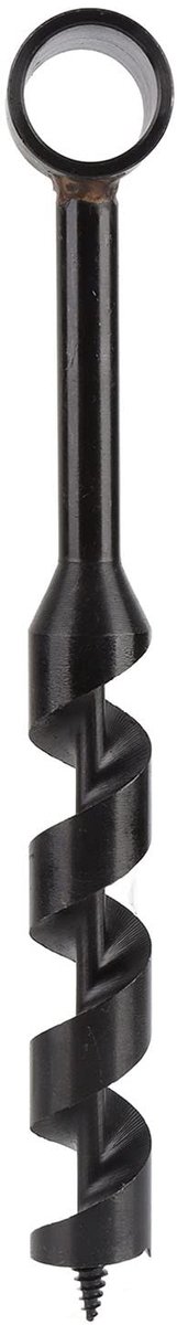 Dailygoods- Handboor Koolstofstaal - Zelftappende Schroef - 25-230 mm - Scherp en Praktisch - Duurzaam - Voor Bushcraft en Camping - Boor