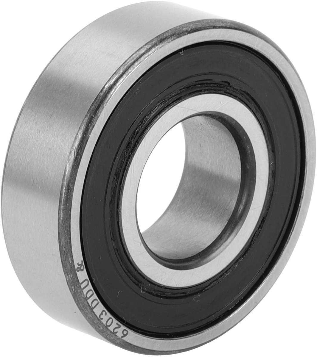Dailygoods- Kogellager 6203DDU - Gesmeerd - Dubbele Rubber Afdichting - 17x40x12mm - Hoge Snelheid - Lange Gebruikduur - Diepe Groeflager