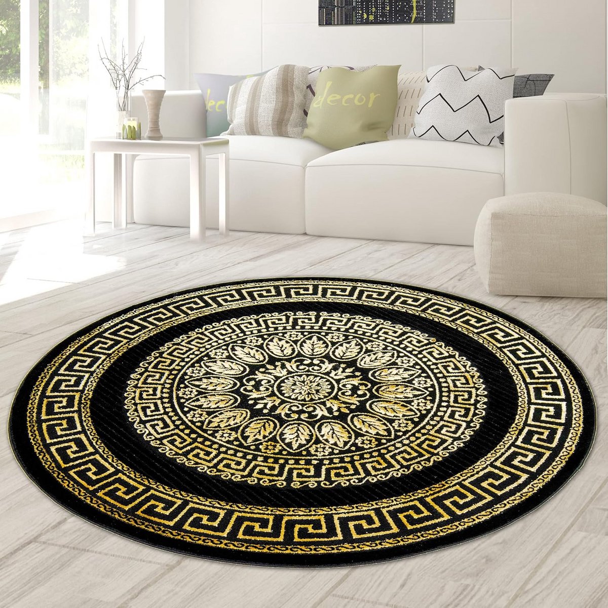 Modern Design Tapijt - Meander Patroon - Woonkamer Aankleden - Geschikt voor vloerverwarmi