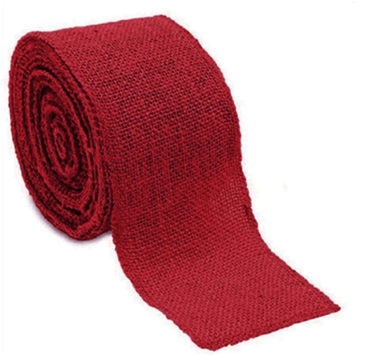 Dailygoods- Jute Lint - 3 Rollen - 6 cm Breed - Decoratie Lint - Bruiloftsdecoratie - Cadeauverpakking - Imitatie Linnen 3 m - Decoratielint