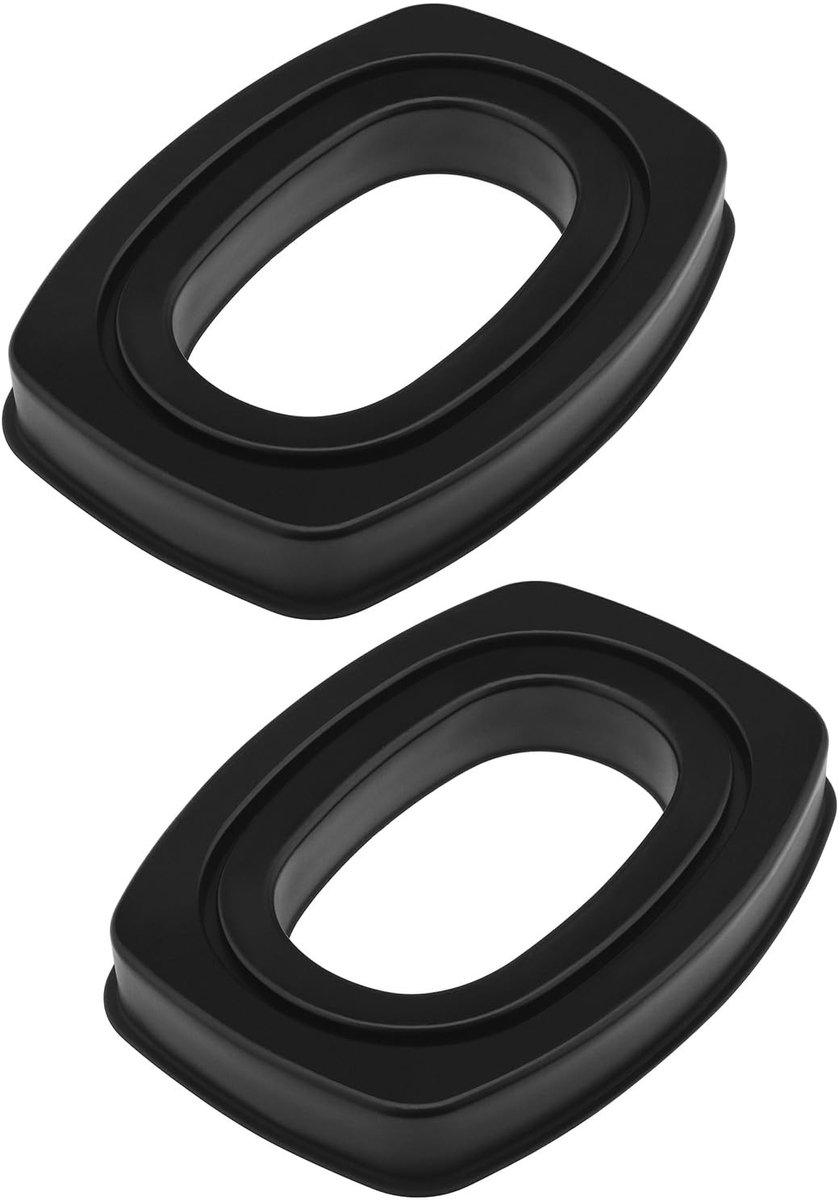 Dailygoods- Oorkussens Vervangend 1 Paar - TPU/Gel - Compatibel met Howard Leight - Impact Sport/Pro/Sync - Afdichtingseffect - Afmetingen 106x78x16mm - Hoofdtelefoon Oorkussens