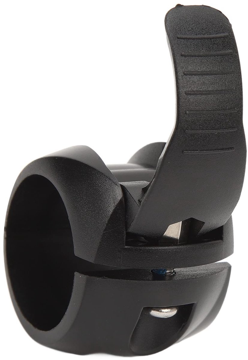 Dailygoods- Peddel Klem Verbeterde Stabiliteit - PVC/roestvrijstalen Klem - Snelle Ontgrendeling - Watersport Accessoires - Geschikt voor Peddelstang 26-29mm - Gewicht 19g - Peddelklem
