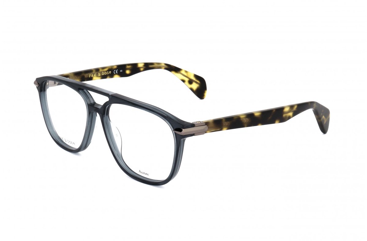 Rag & Bone RNB7012 Blue 54/15/145 MAN Brilmonturen