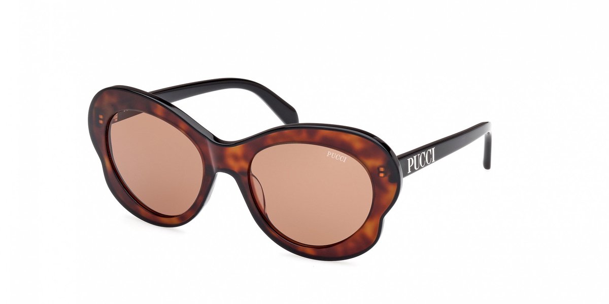 Pucci Ep0221 Zonnebril Bruin Man
