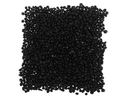 Aquarium Grind - Rivierkiezels Bodembedekking - Aquarium Decoratie - Eenvoudig Te Reinigen - 500 Gram - Zwart