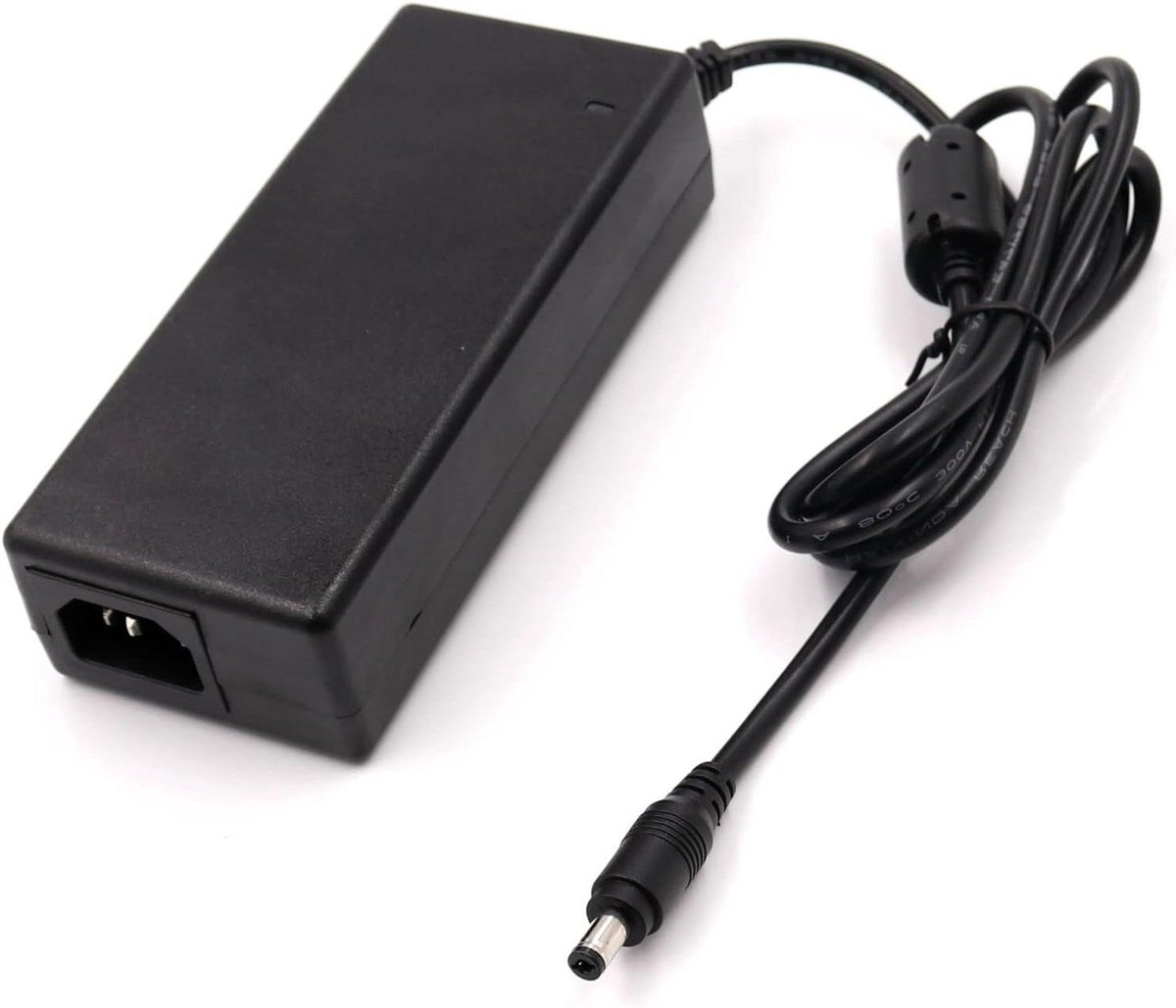 AC/DC Adapter - Voeding Oplader - Bewaking - Kortsluiting Bescherming - 100-240V - Zwart