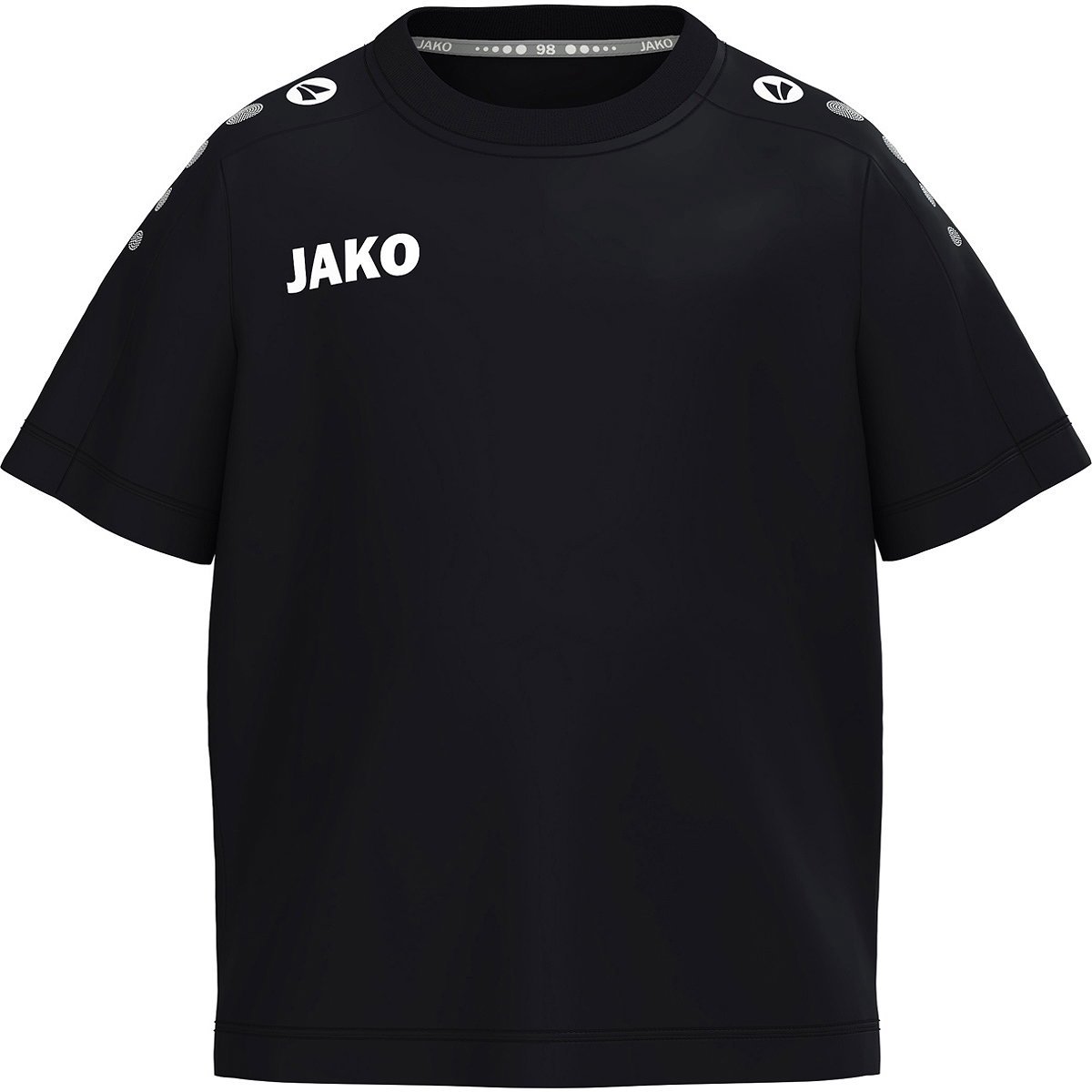 Jako One Bambini Cotton T-Shirt Kinderen - Zwart | Maat: 98