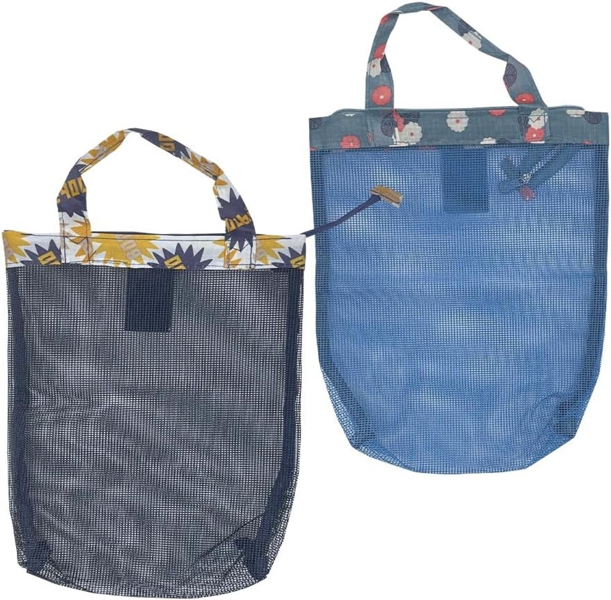 Set van 2 Doorzichtige Toilettassen met Rits, Ideaal voor Zwemmen en Kamperen, Handige Opbergtassen voor Reisaccessoires en Toilettartikelen (26 * 24 cm)